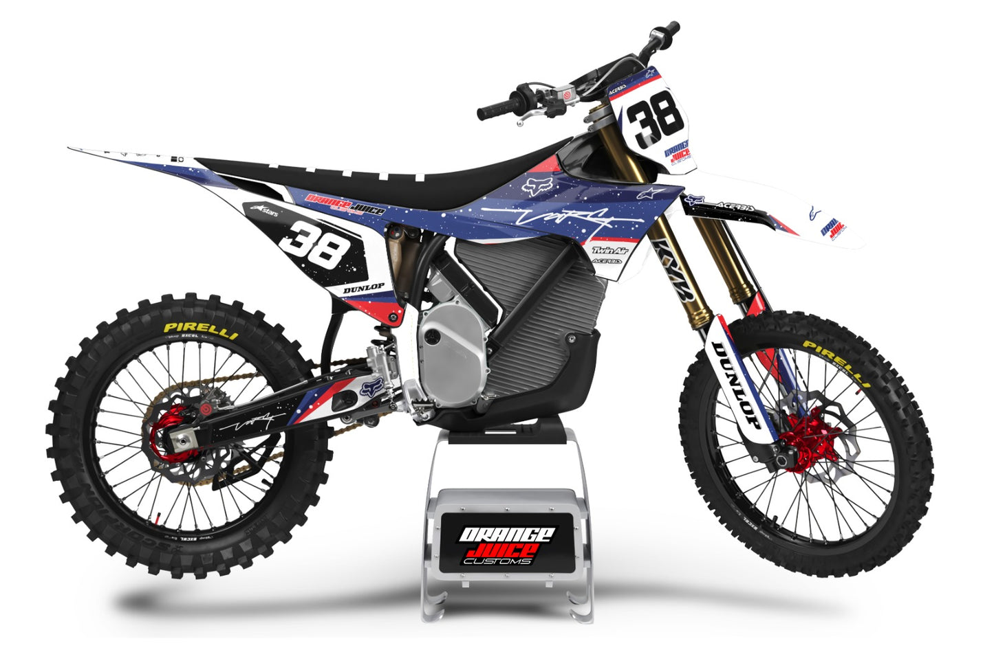 Stark Varg Tricolour graphics kit