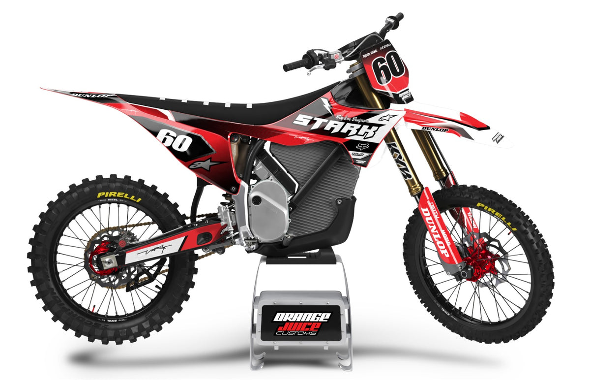 Stark Varg Crimson Bolt graphics kit