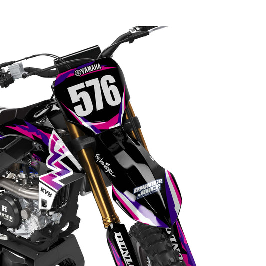 Yamaha Swift graphics kit - Black - front