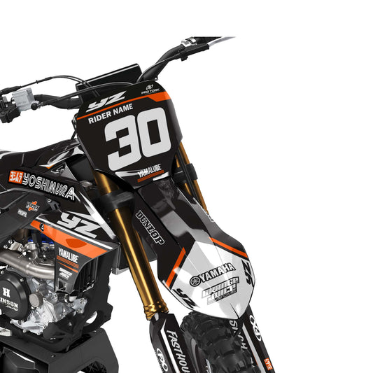 Yamaha Vital graphics kit - Black - front