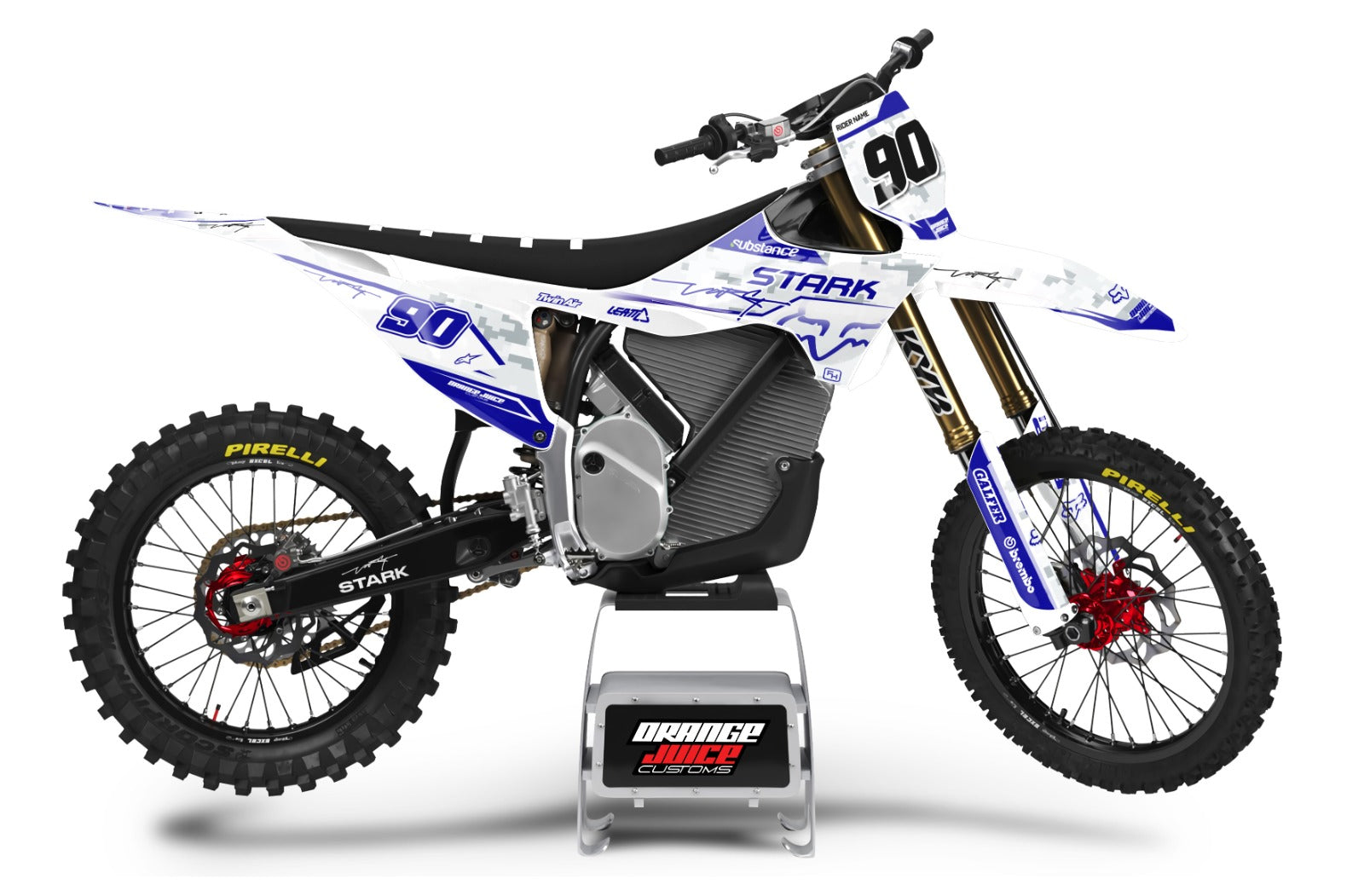 Stark Varg Polar Blue graphics kit