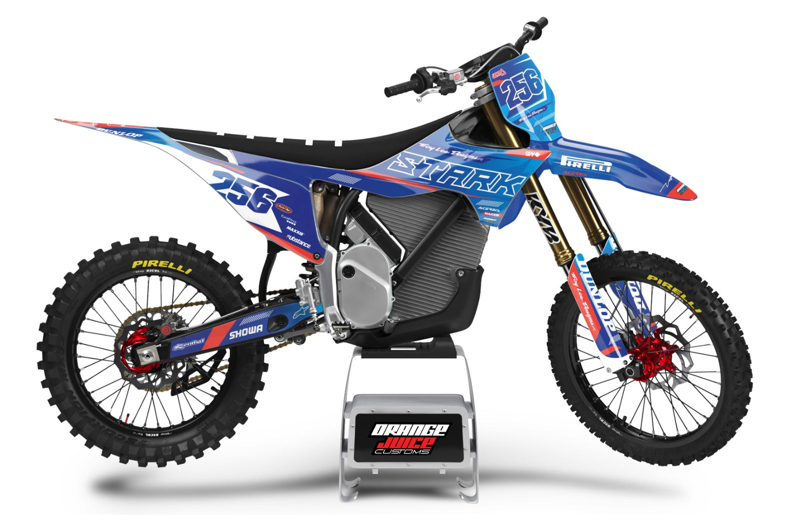 Stark Varg Factory Blue graphics kit