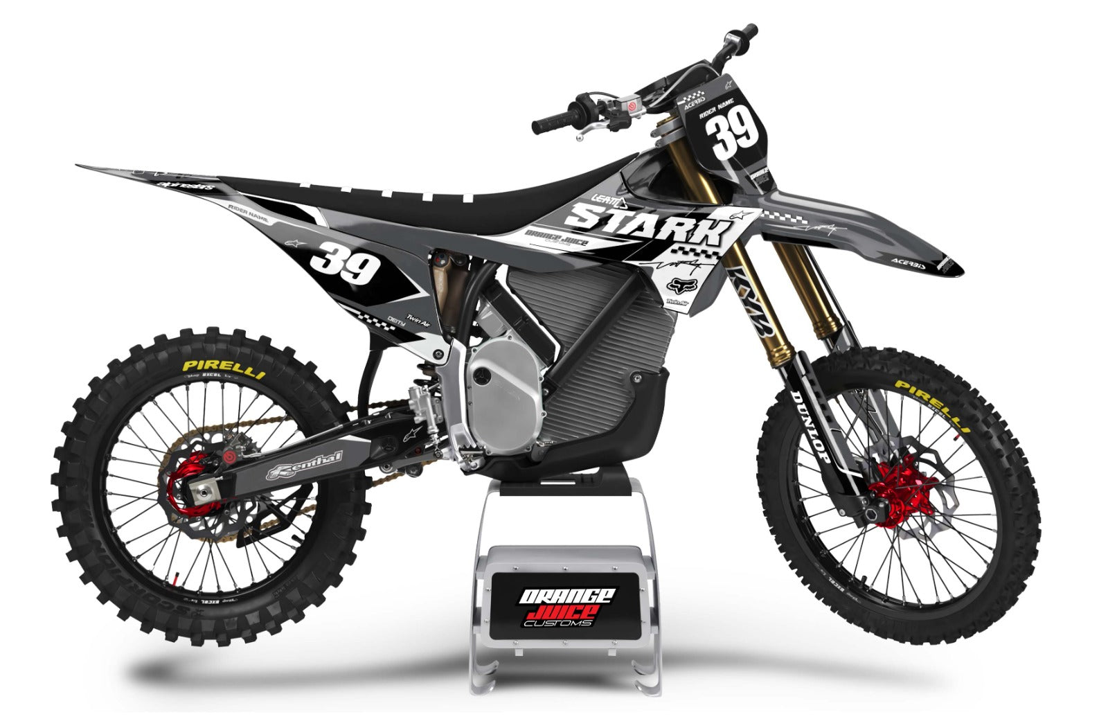 Stark Varg Gunmetal graphics kit