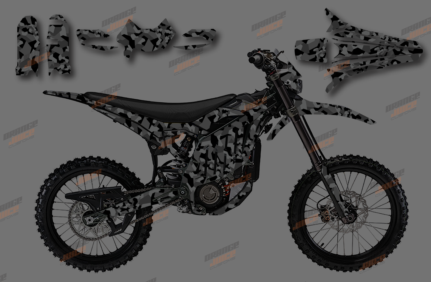 Sur Ron Ultra Bee - Camo Graphics kit