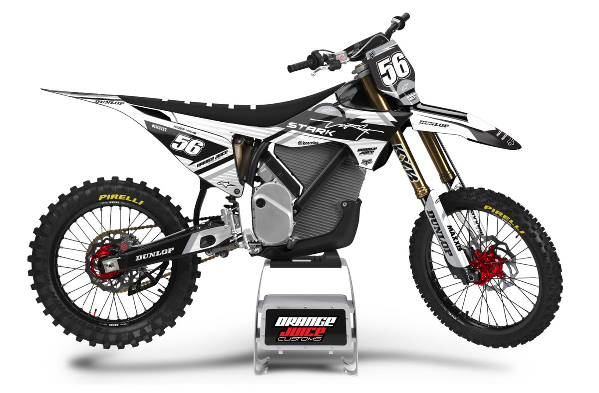 Stark Varg Whiteout graphics kit