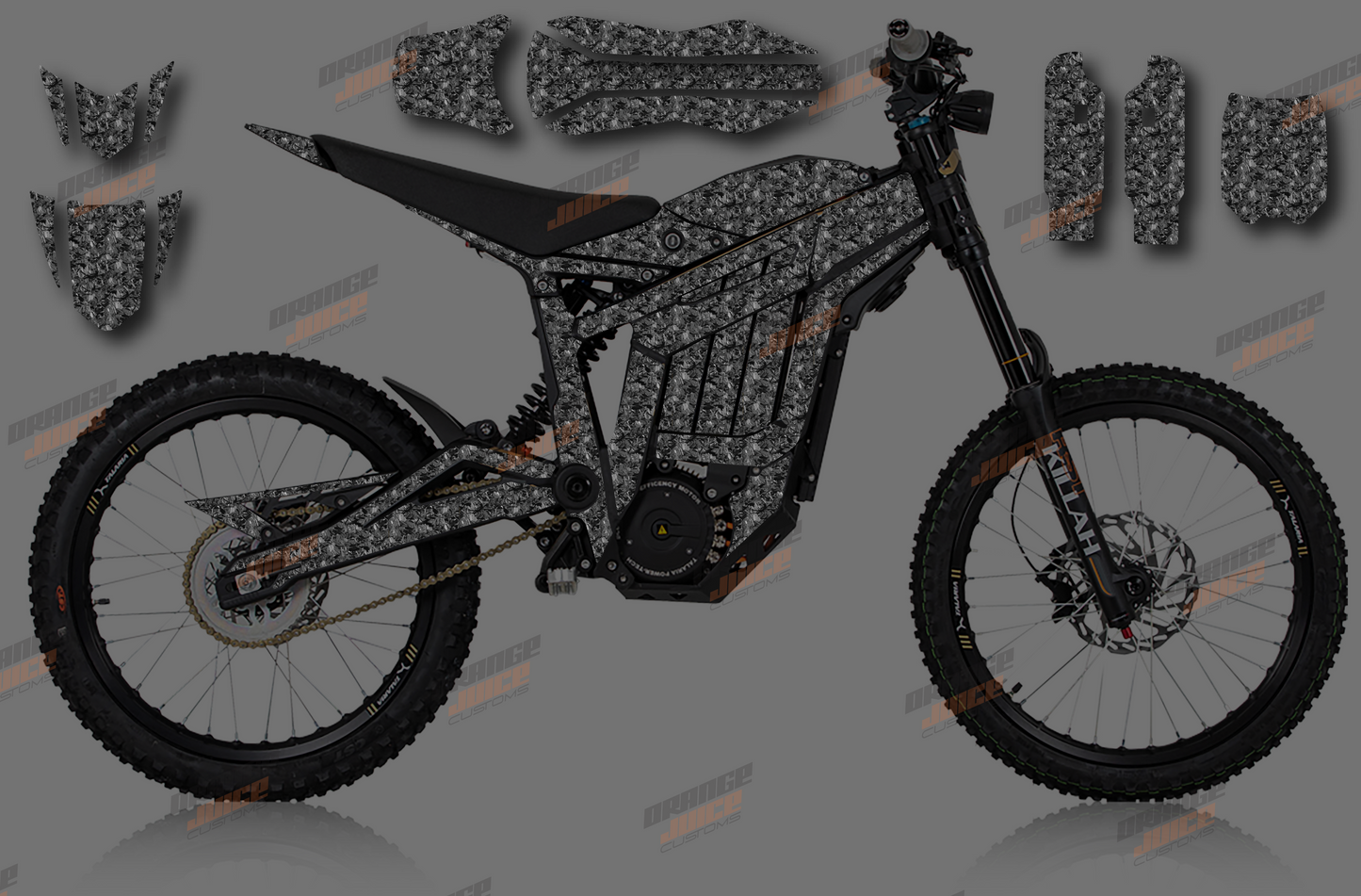 Talaria Sting - Forged Carbon Graphics kit