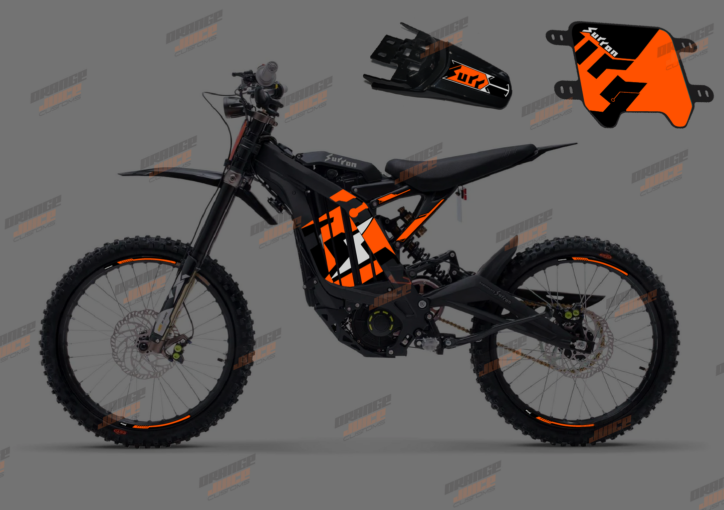 Sur Ron OEM Graphics kit (Orange)