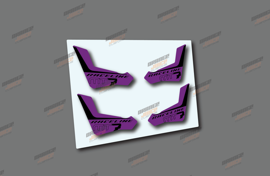 Magura MT7 Brake Lever Decals - Purple