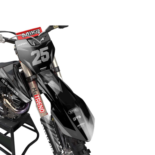 KTM Avenger graphics kit - Grey - front MX