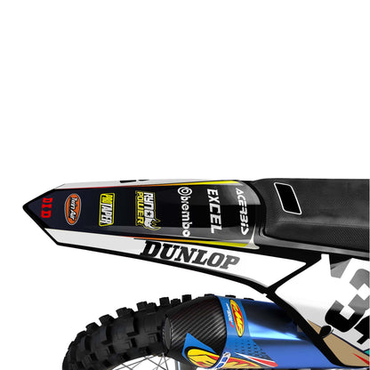 KTM Forger graphics kit - Brown - rear