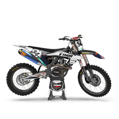 KTM Forger graphics kit - Grey - side MX