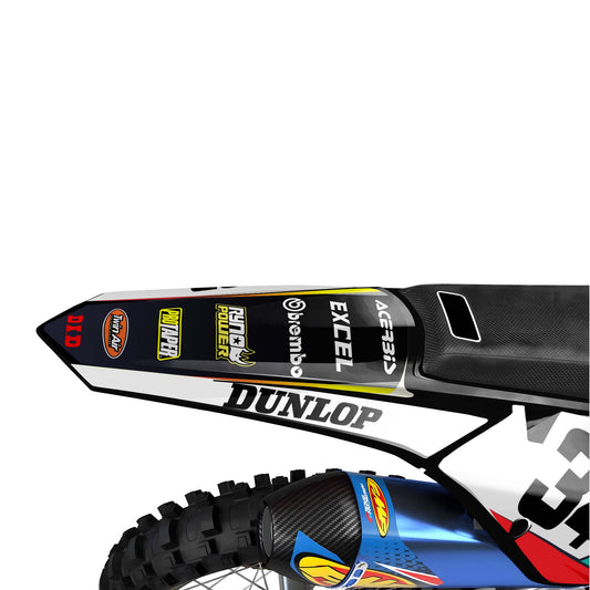 KTM Forger graphics kit - Red - rear