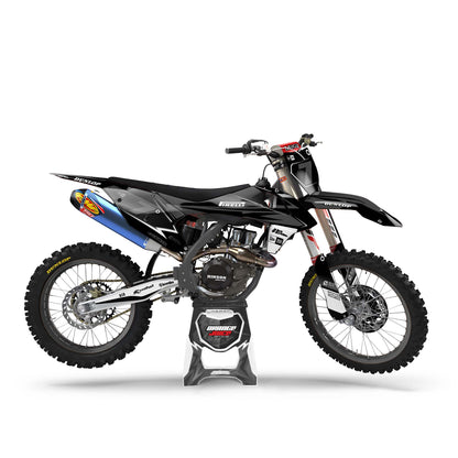 KTM Ultimate graphics kit - White - side MX