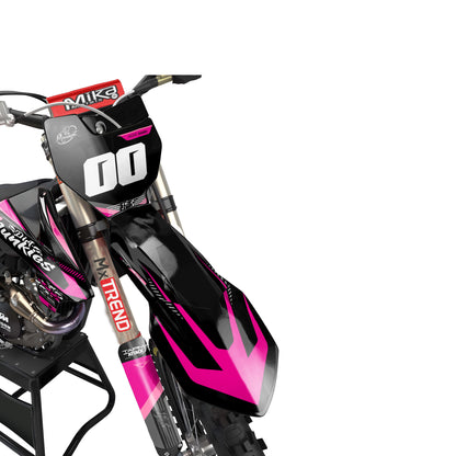 KTM Zector graphics kit - Pink - front MX