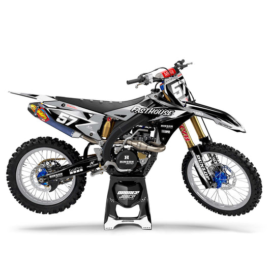 Suzuki Chicase graphics kit - Gray - side