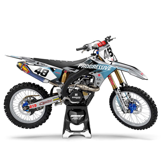 Suzuki Menace graphics kit - Grey - side