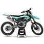 Yamaha Fence graphics kit - Sea Green - side